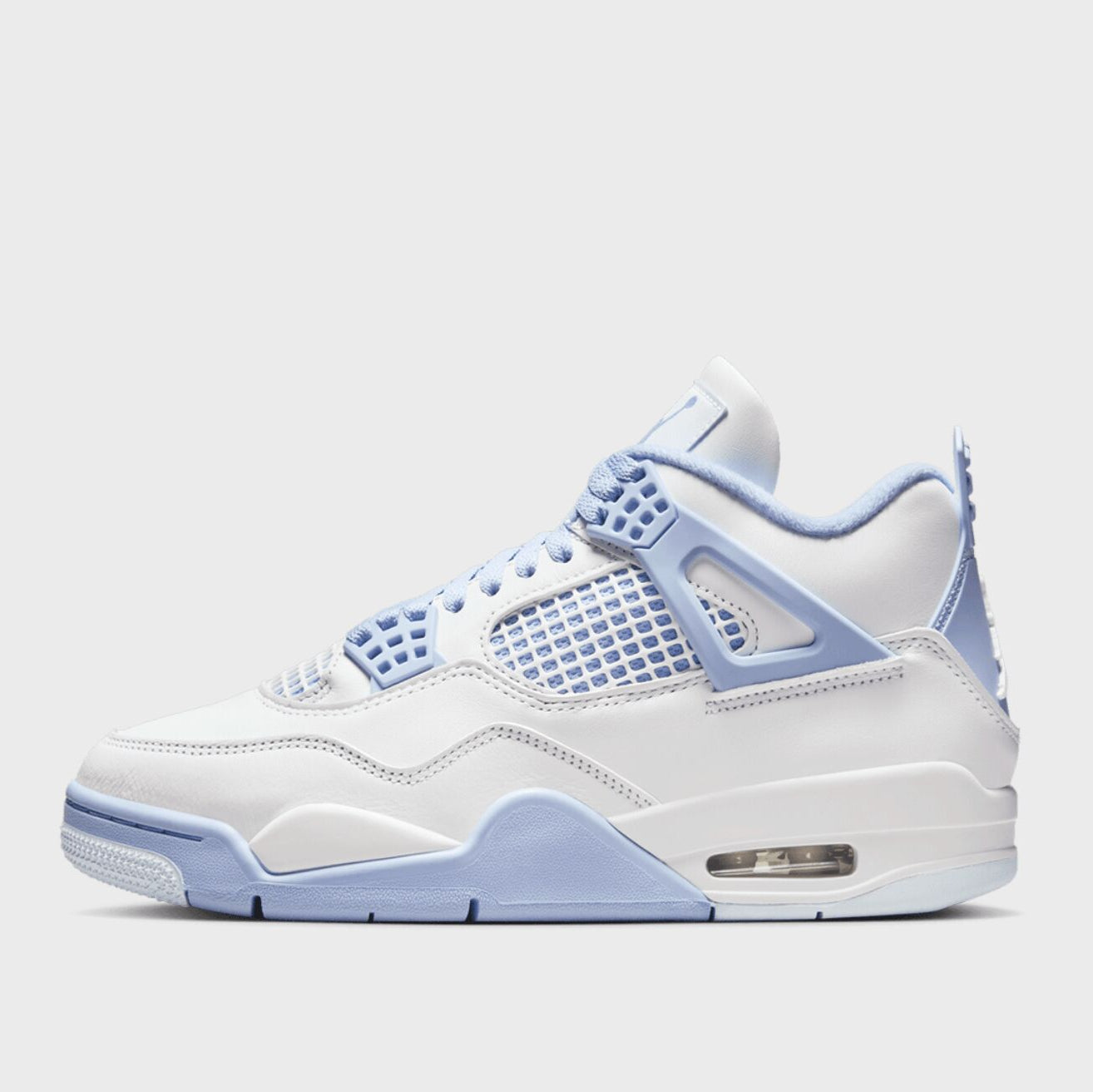 Air Jordan 4 - Femme - Blanc Aluminum